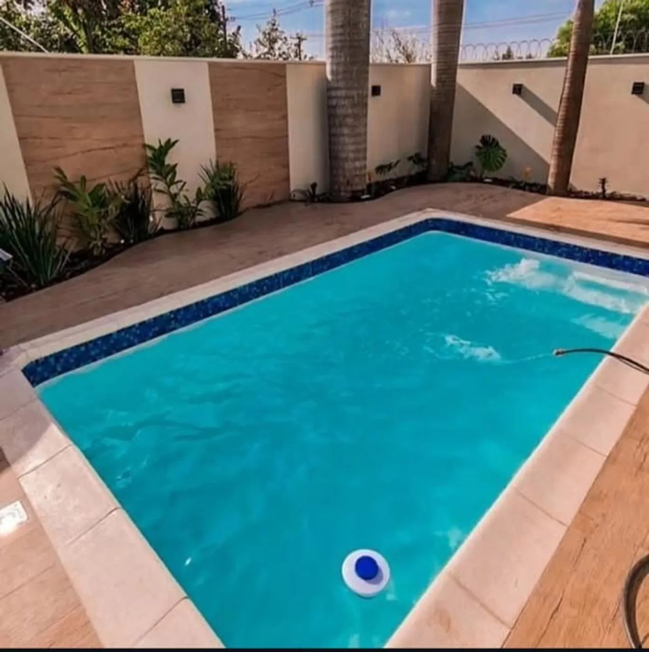Piscina 4x2x1,40 completa 