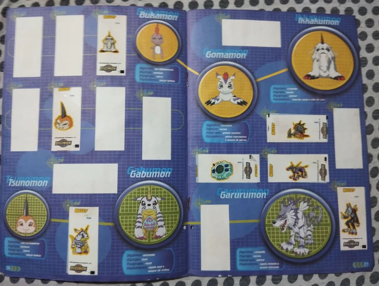 Álbum Digimon buzzy - Foto 4