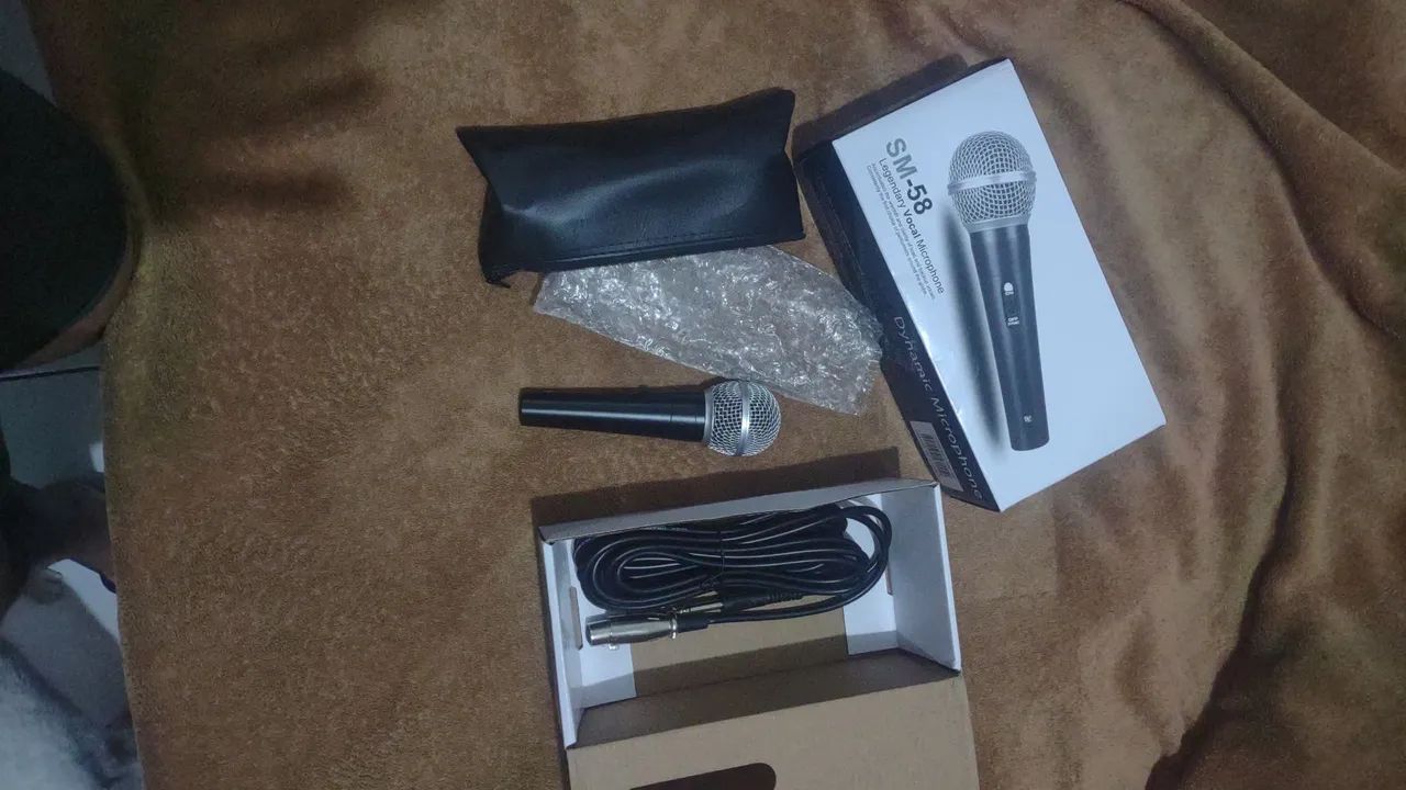 Microfone ? novo nunca usado 