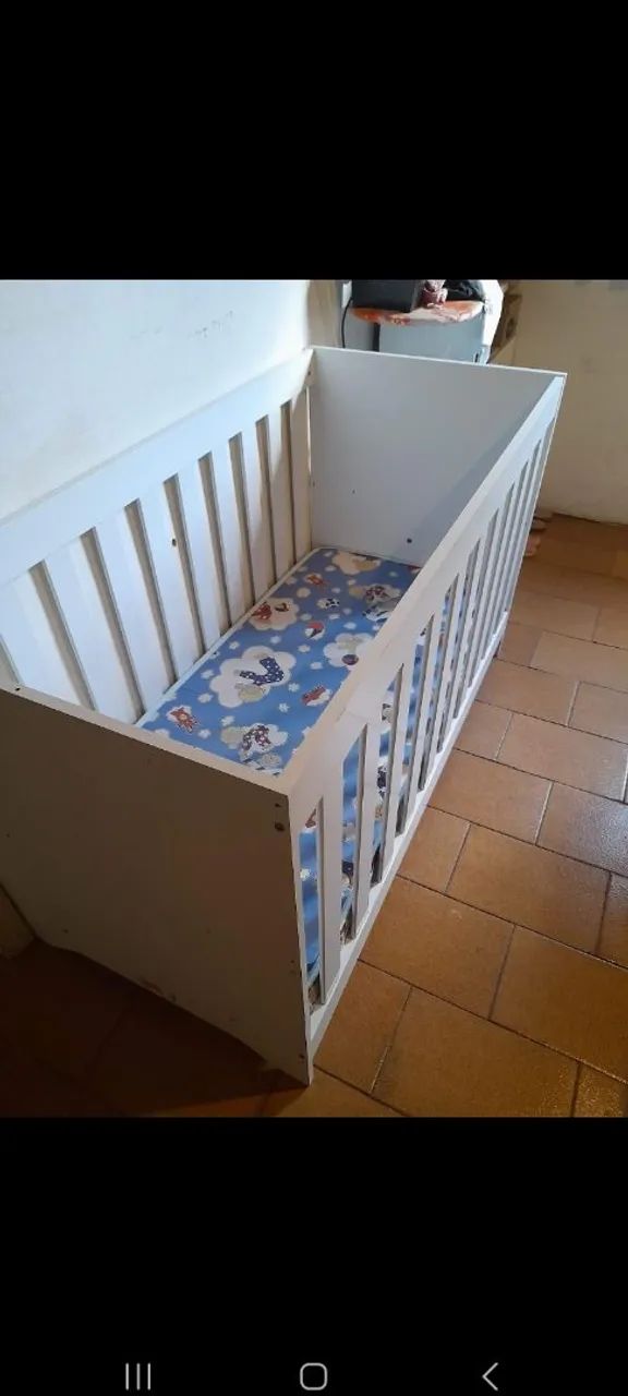 Vendo berço 3 em 1 com colchão  - Foto 2