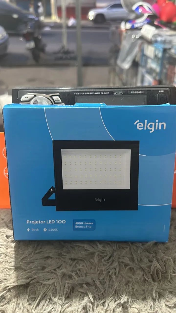 Refletor elgin 50w bivolt 