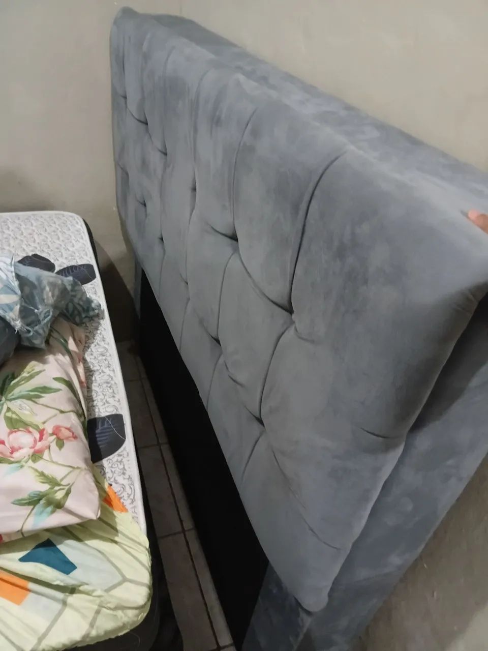 Uma cabeceira de cama box casal  - Foto 4