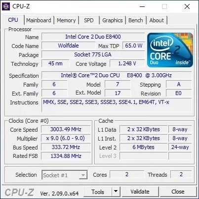 Processador Intel Core 2 Duo E8400 Soquete 775 - Foto 2