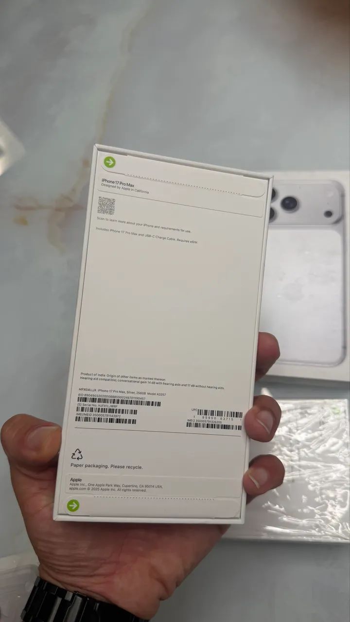 iPhone 17 Pro Max | Novo | Lacrado | 256gb - Foto 2