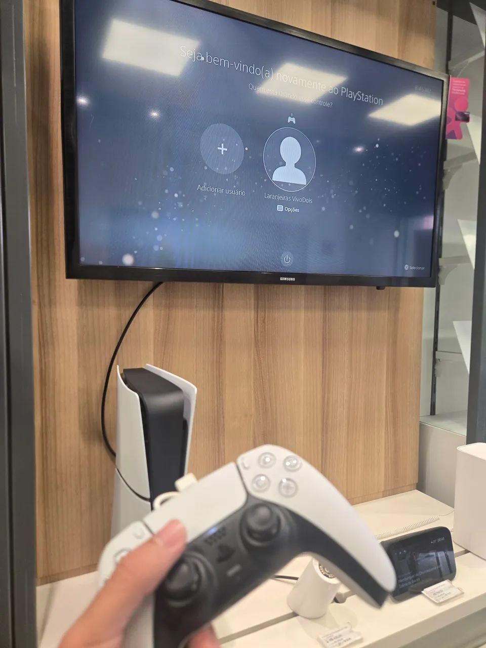 Ps5 com disco slim de 1TB - Foto 4