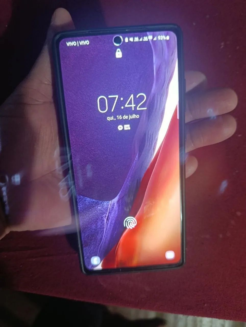 Galaxy note 20 5g 256gb aceito troca - Foto 2