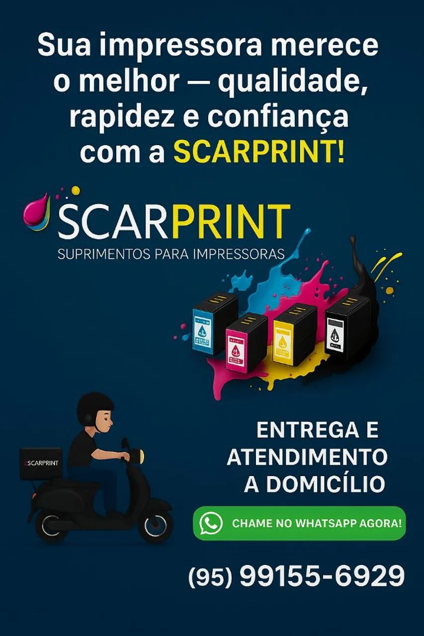 Scarprint venda de tintas toner e cartuchos de impressoras  - Foto 2