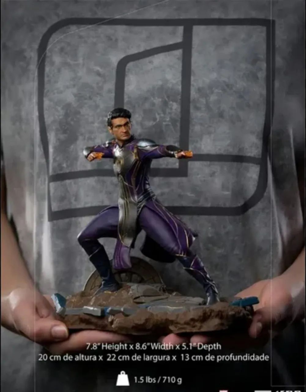 Set eternos maevel iron studios figures - Foto 4