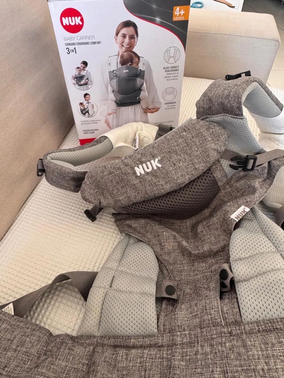 Canguru NUK 3 em 1 ergonômico - Foto 3
