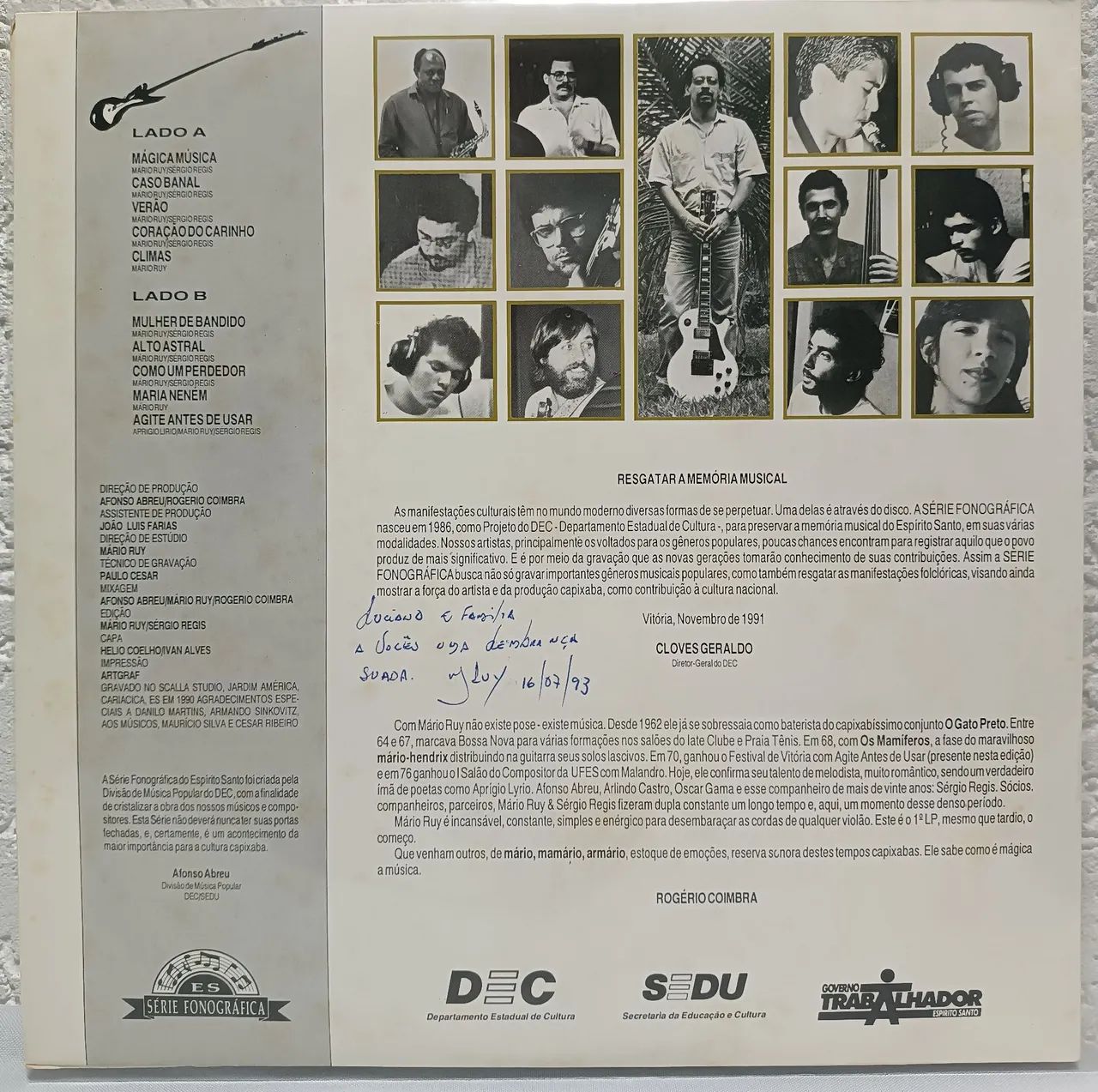 Mário Ruy Magica música lp - Foto 2