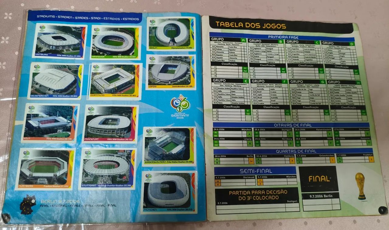 Álbum completo copa 2006  - Foto 2