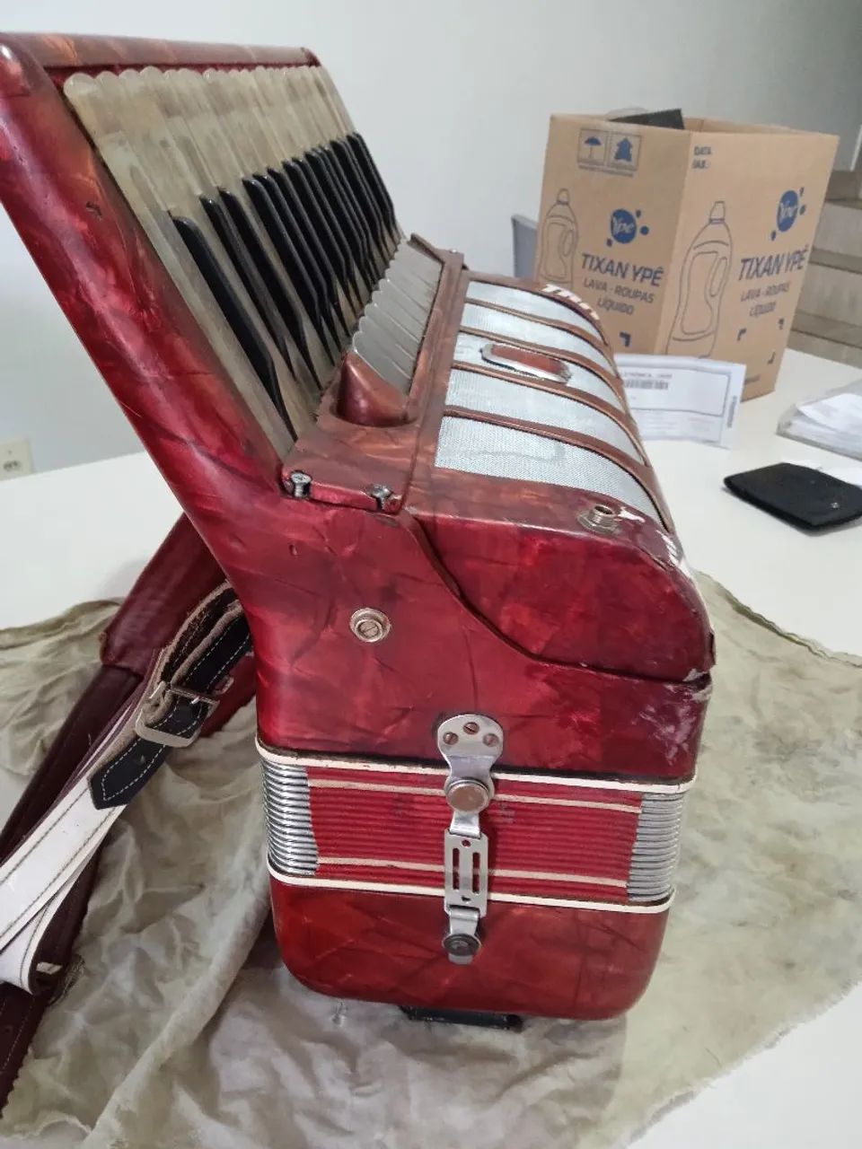Acordeon sonelli 80 baixos  - Foto 3