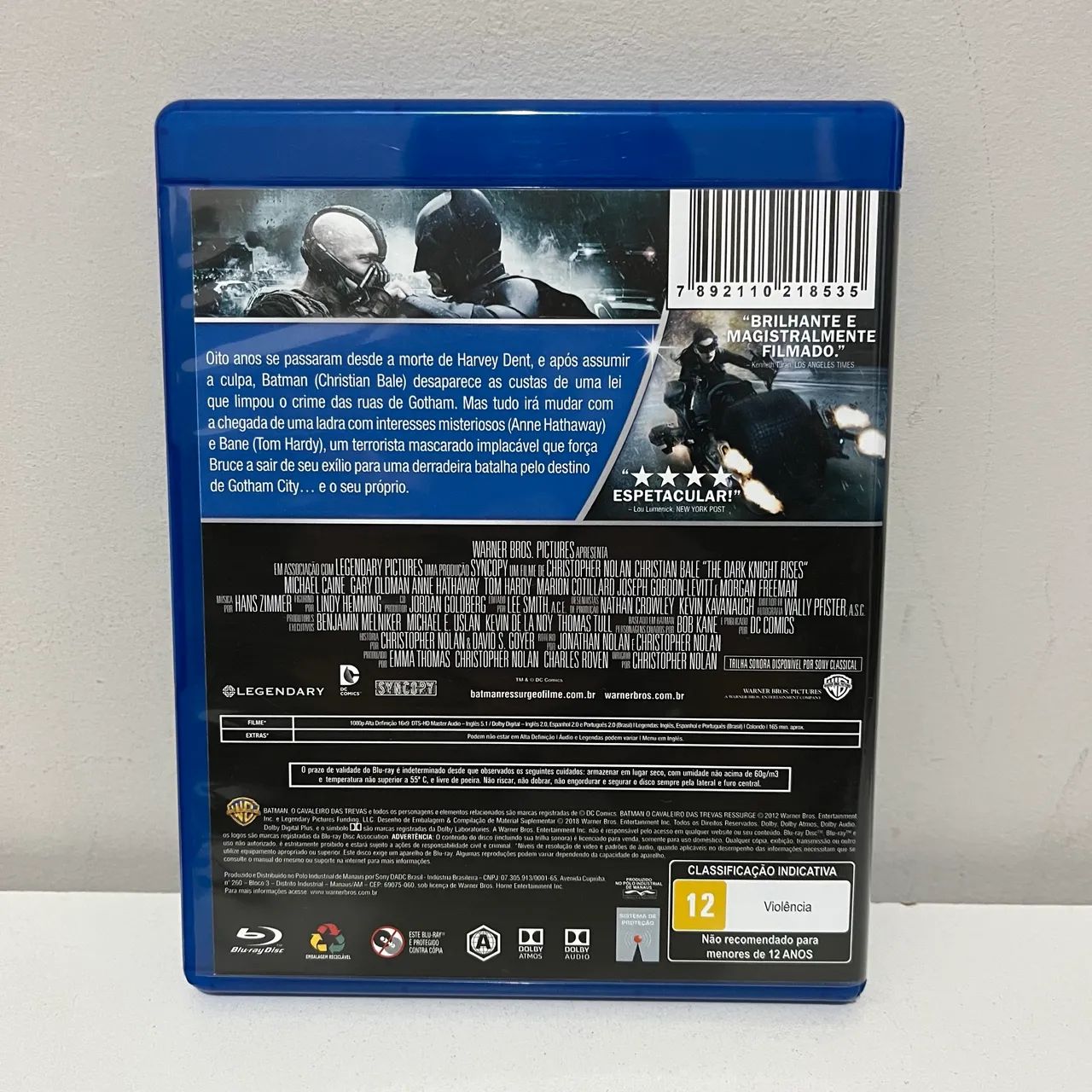 Bluray Batman o cavaleiro das trevas ressurge - Foto 2