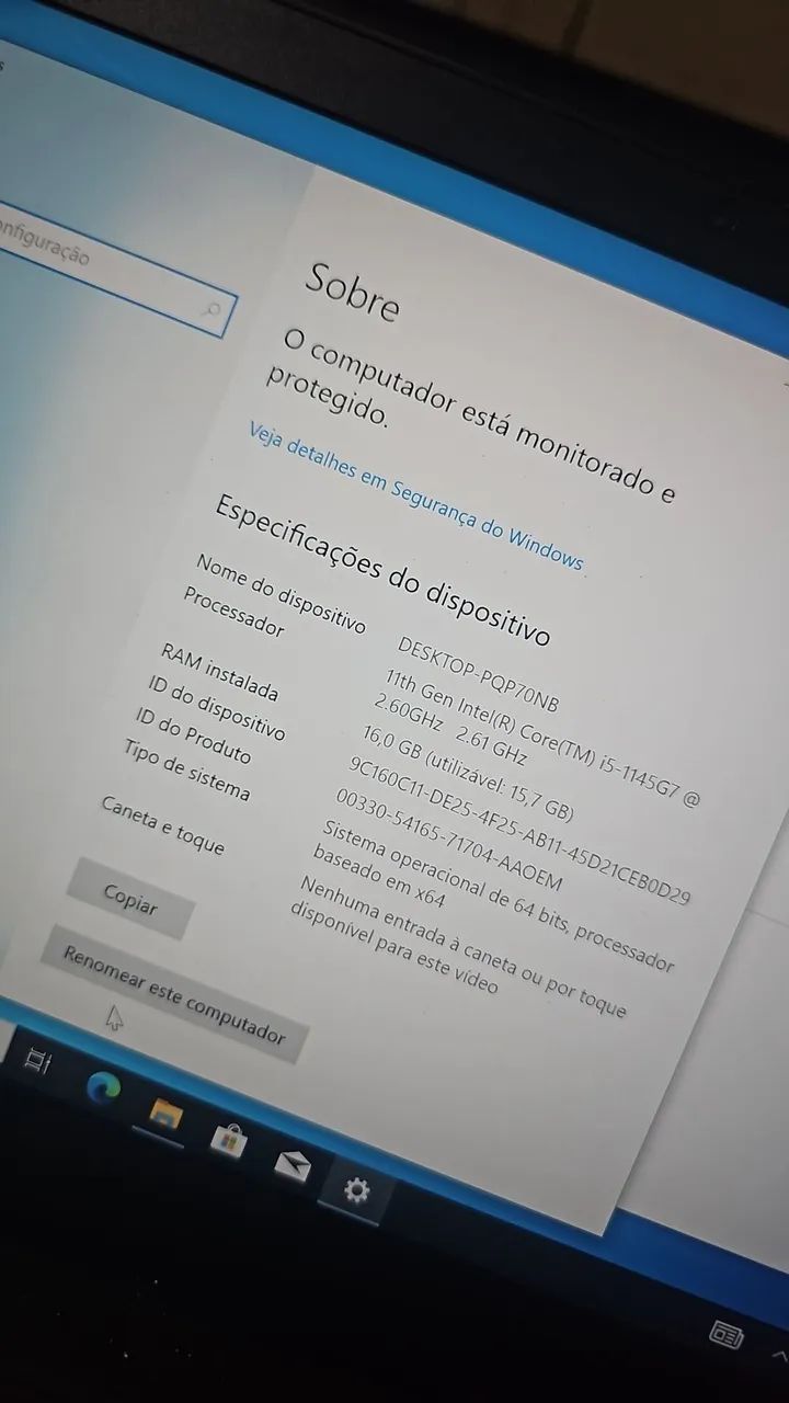 Notebook i5 11° geração 468287668524175363