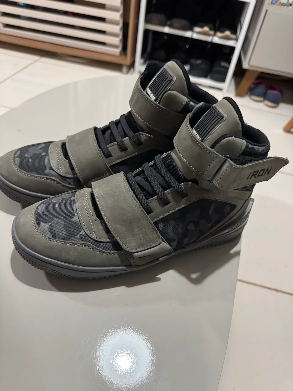Tênis de Treino iron 41 Camuflado Masculino (ORIGINAL)Praticamente Novo Com Nota Fiscal  - Foto 3