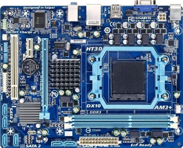 Placa Mãe AMD Gigabyte GA-78LMT-S2 - Foto 2
