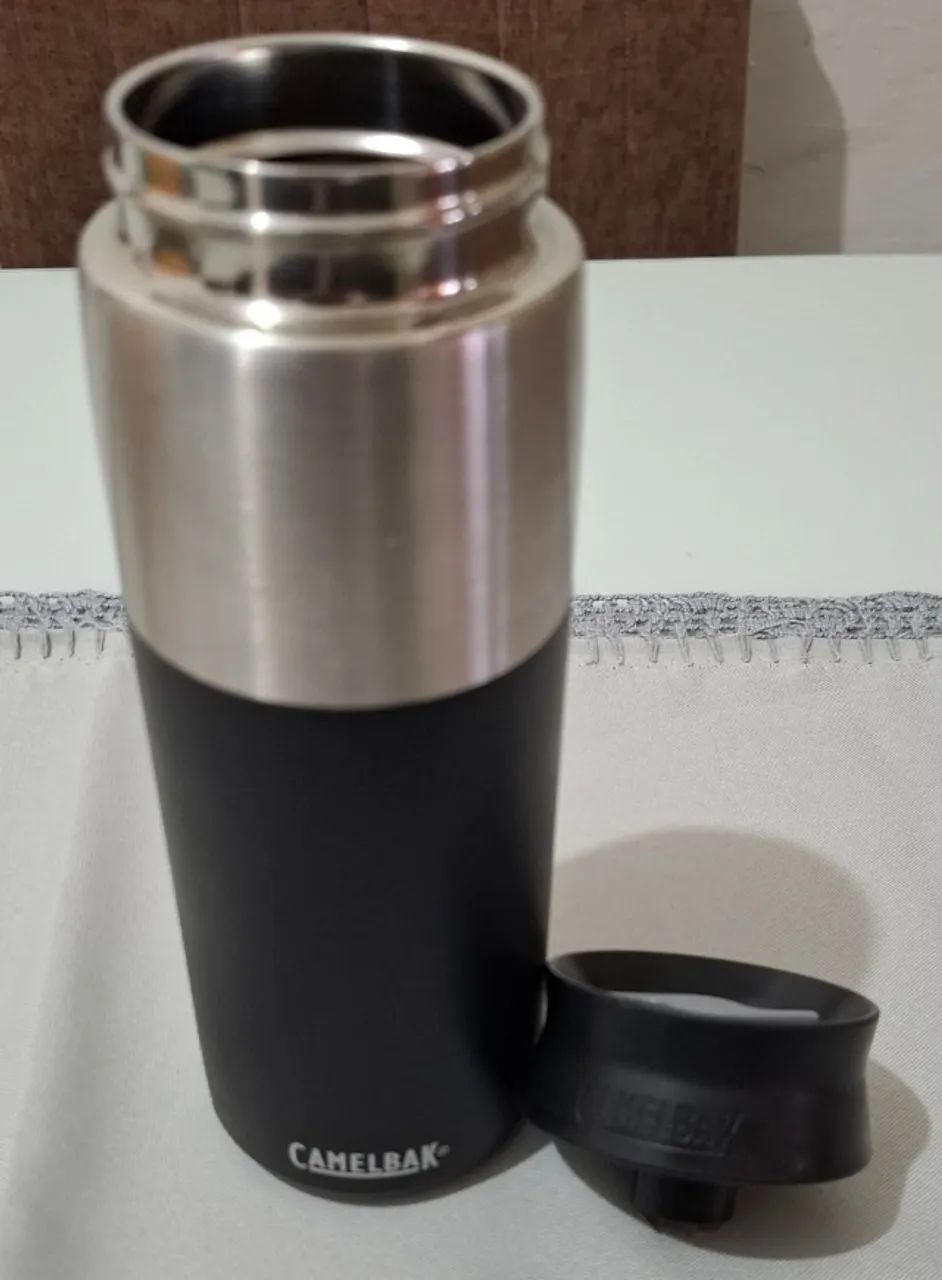 Garrafa CamelBak Hot Cap Vacuum 600ml - Original - Foto 3