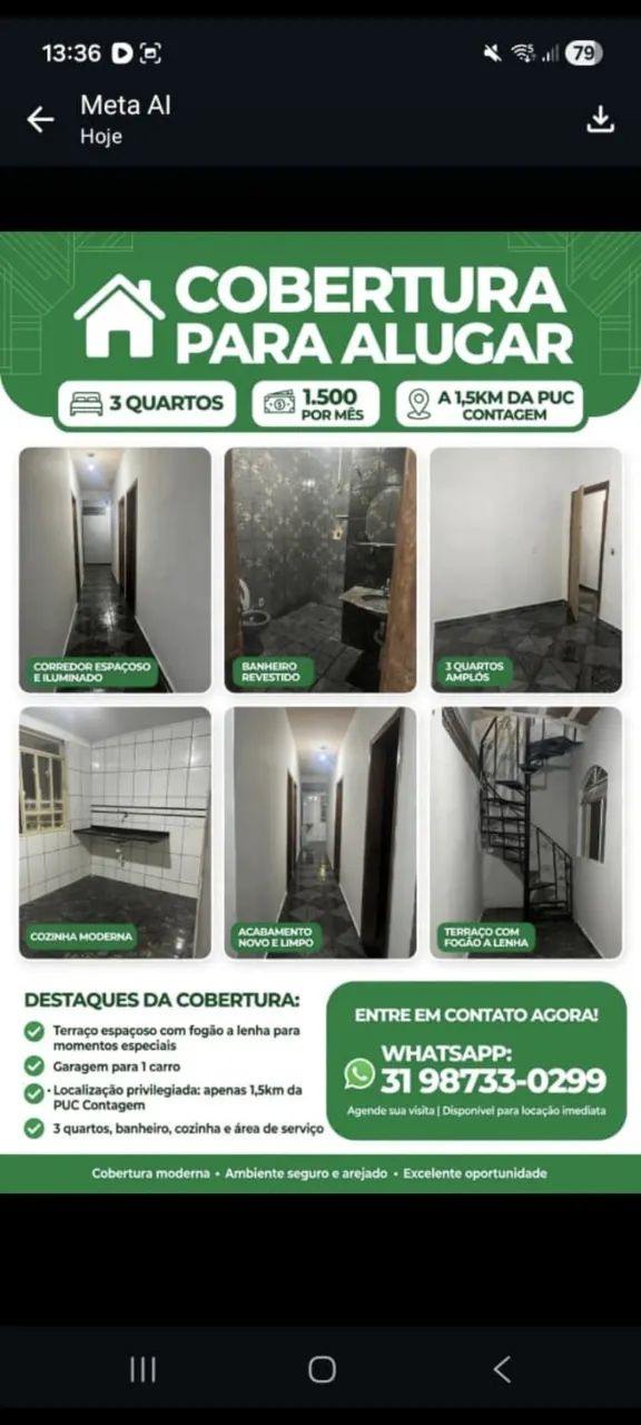 Alugo casa 3 quartos 