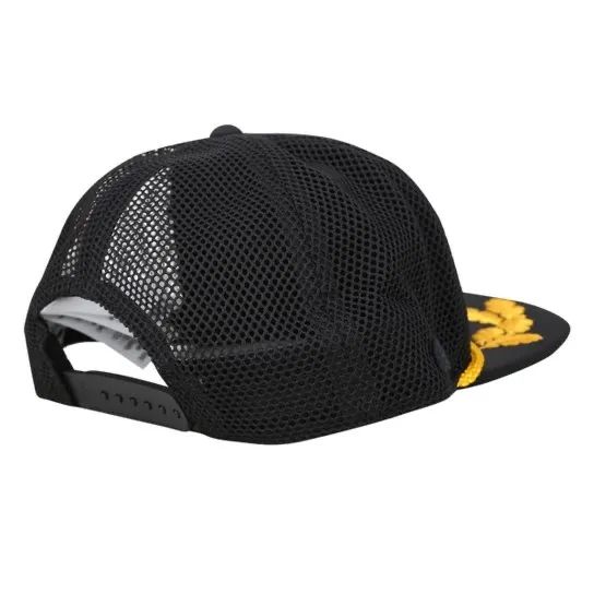 Boné Lacoste Aba Reta Snapback Masculino - Preto - Foto 2