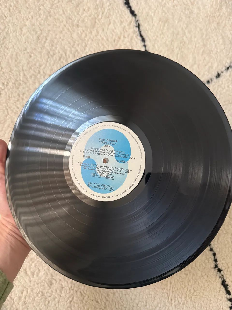 Lp Elis Regina - Trem Azul (capa gatefold) - Foto 3
