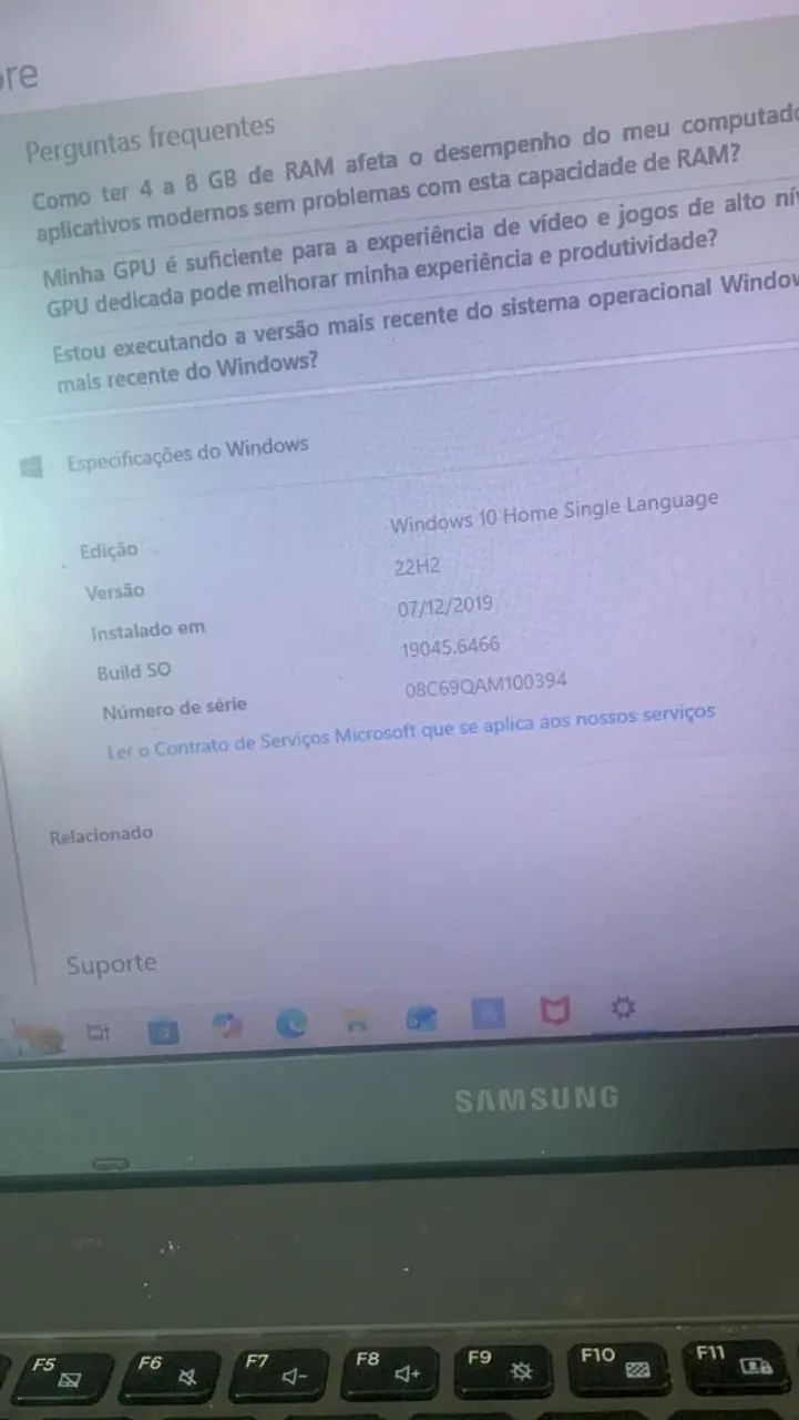 Notebook da Samsung oportunidade  - Foto 5