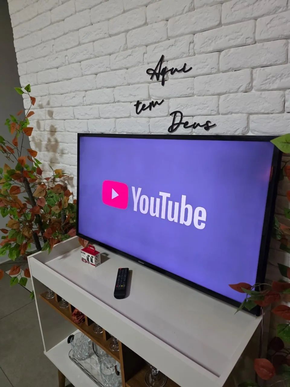SMART TV SAMSUNG 40 POLEGADAS FUNCIONANDO PERFEITAMENTE