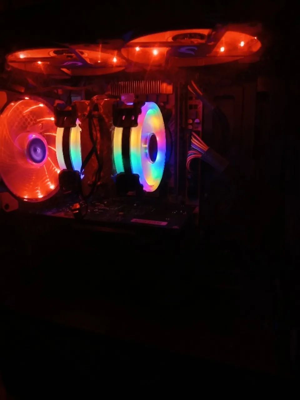 Computador a venda, kit Xeon x99 PR9-H com placa de vídeo rx 560 e 12gb de ram - Foto 2