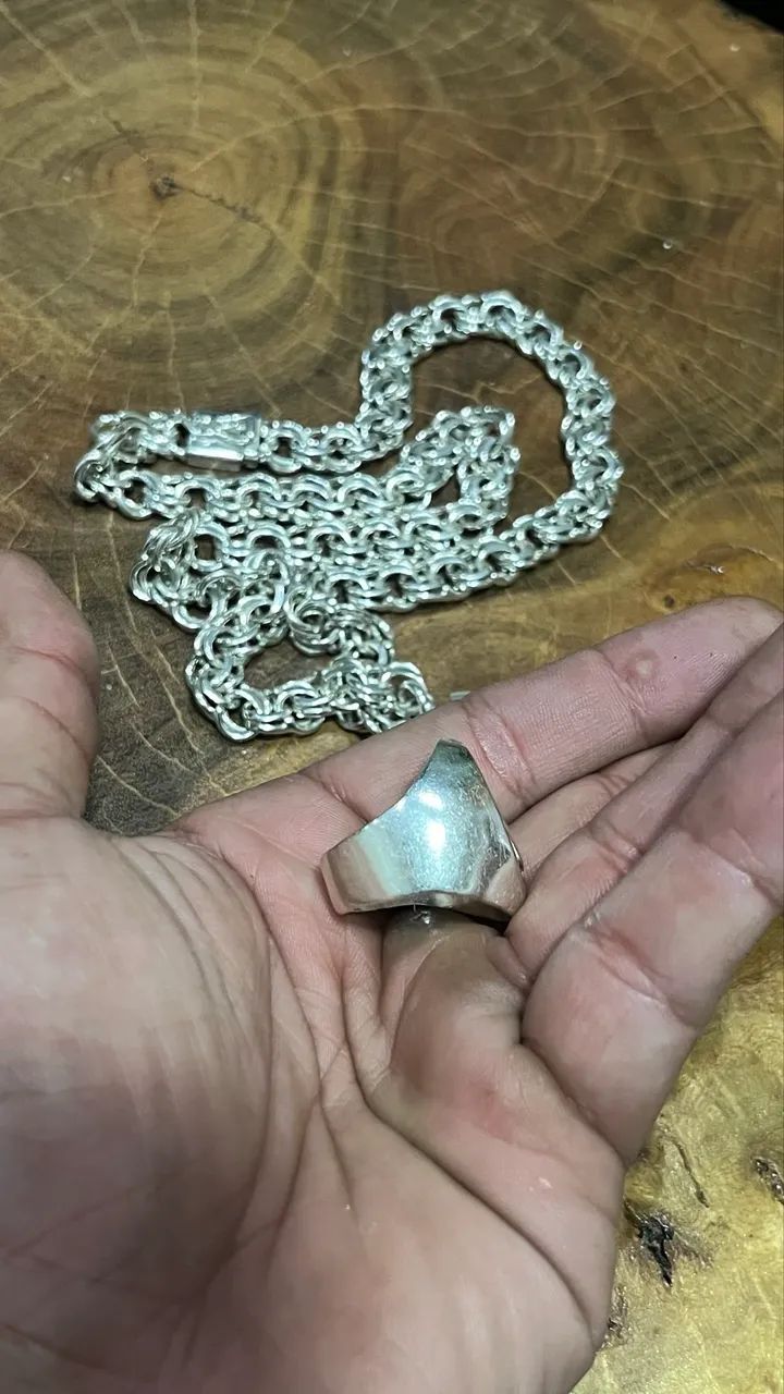 Cordão de prata  - Foto 2