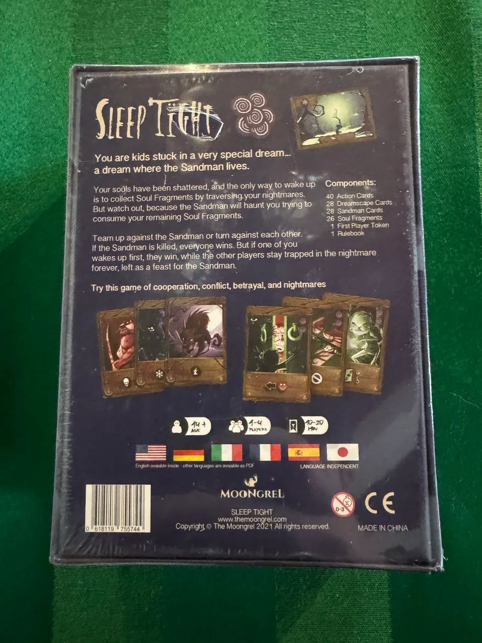 Jogo de tabuleiro Sleep tight kickstarter  - Foto 2