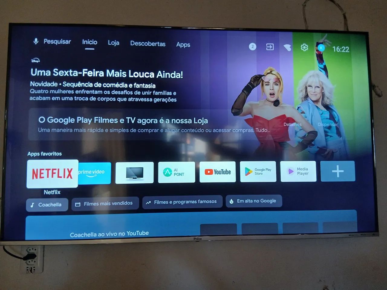 Televisão smart 68 polegadas philco  - Foto 2