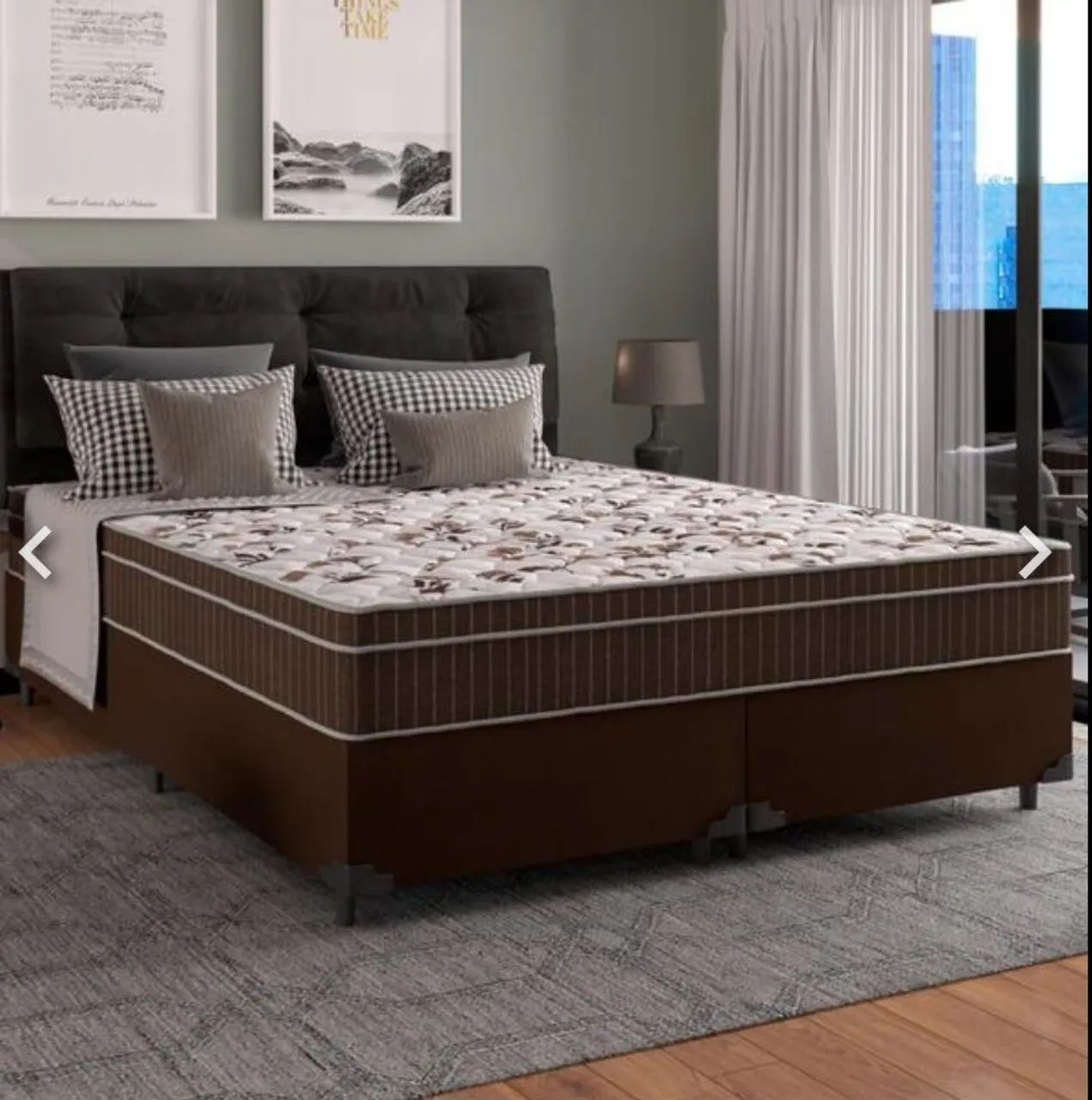 Cama Box Casal Queen