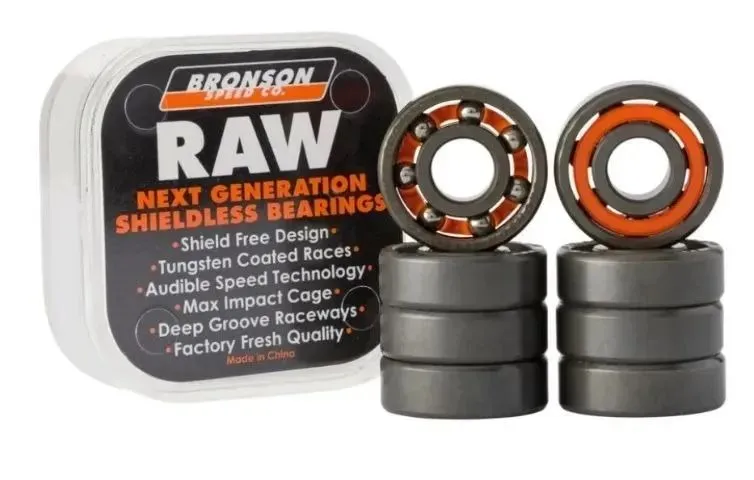 Rolamentos de Skate Bronson Raw Jamie Foy Pro Model - Importado