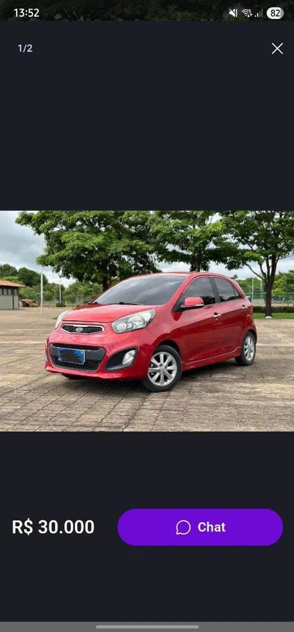 KIA Picanto Picanto EX 1.1/1.0/ 1.0 Flex Aut. 2013