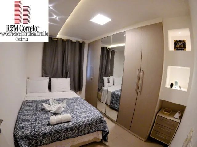 Apartamento luxo por Temporada A partir R$ 250,00  na praia do Futuro  em Fortaleza-ce - Foto 19