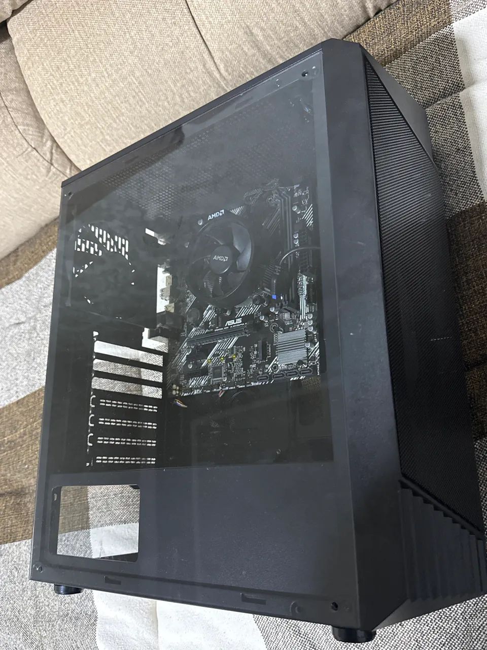 Gabinete mesh + placa mãe Asus prime A520m-e  - Foto 2