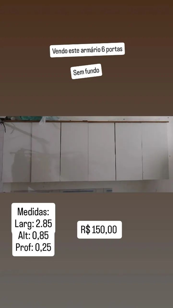 Armário de parede