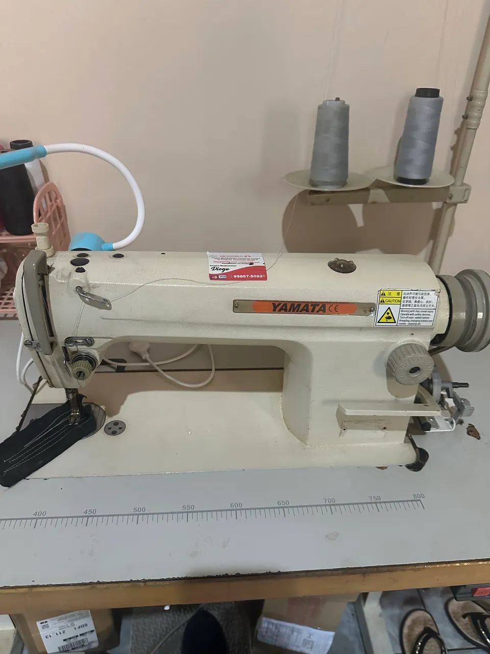 Máquina de costura industrial yamata