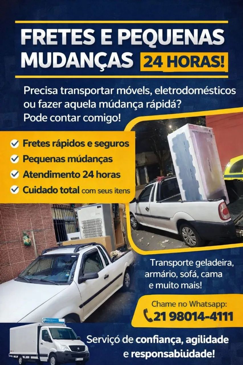 Frete e mudanças, rápido e seguro  - Foto 3