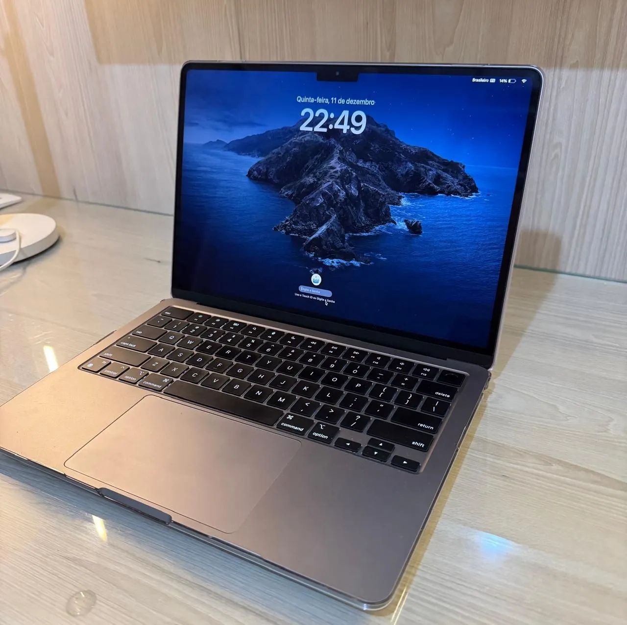 【超美品】 MacBookAir M2(2022) 16GB 256GB グレー Apple MacBook Air MC7V4LL/A A2681 M2 Octa Core Tela Retina 13.6