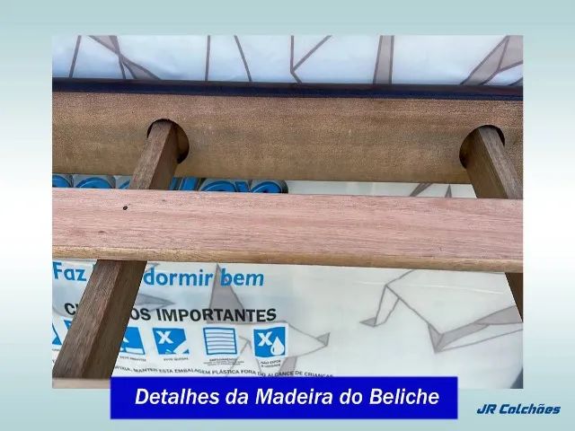 Beliche Completo com 2 Colchões e 2 Travesseiros - Foto 3