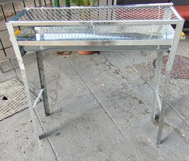 Churrasqueira Galvanizada Espetinho - Modelo Simples  - Foto 2