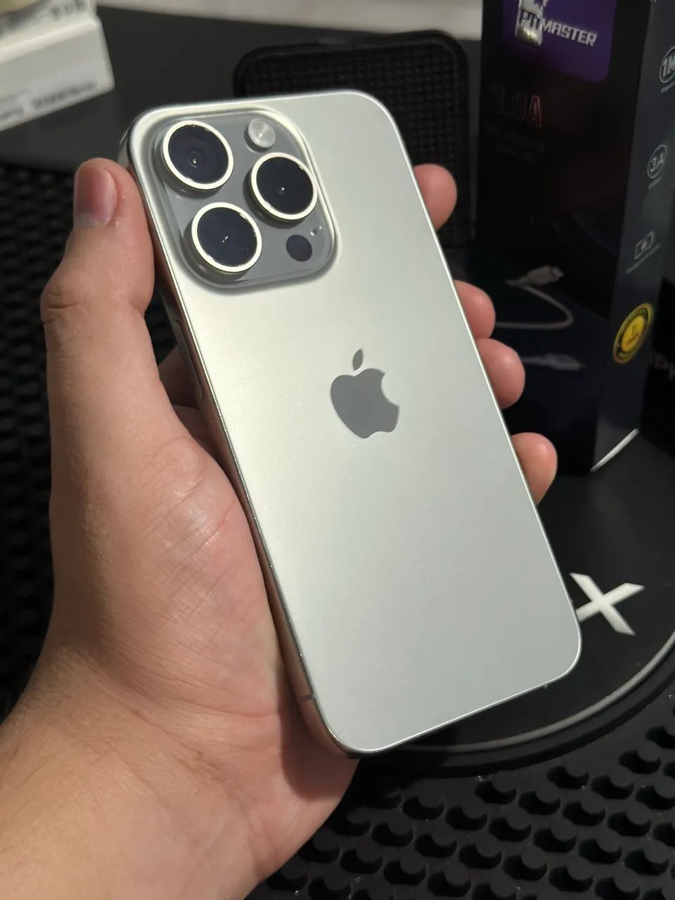 iphone 15 PRO 512gb - 1 ANO DE GARANTIA - OPORTUNIDADE  - Foto 2