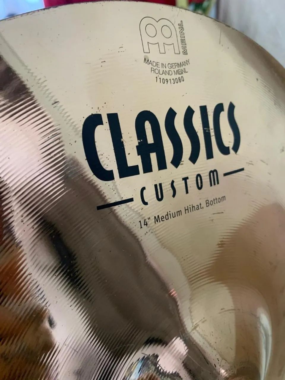 Meinl Classics Custom 14" Medium Hihat - Made in Germany