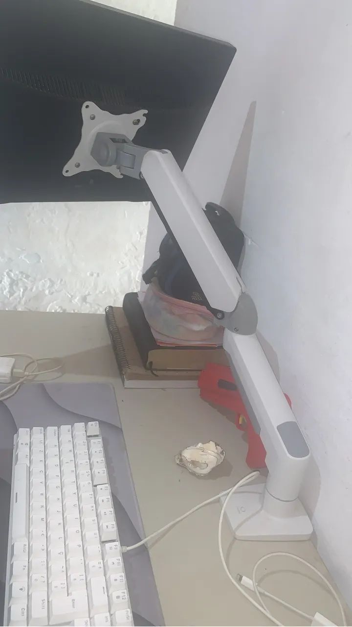 Monitor e suporte à venda valor 250 reais - Foto 2