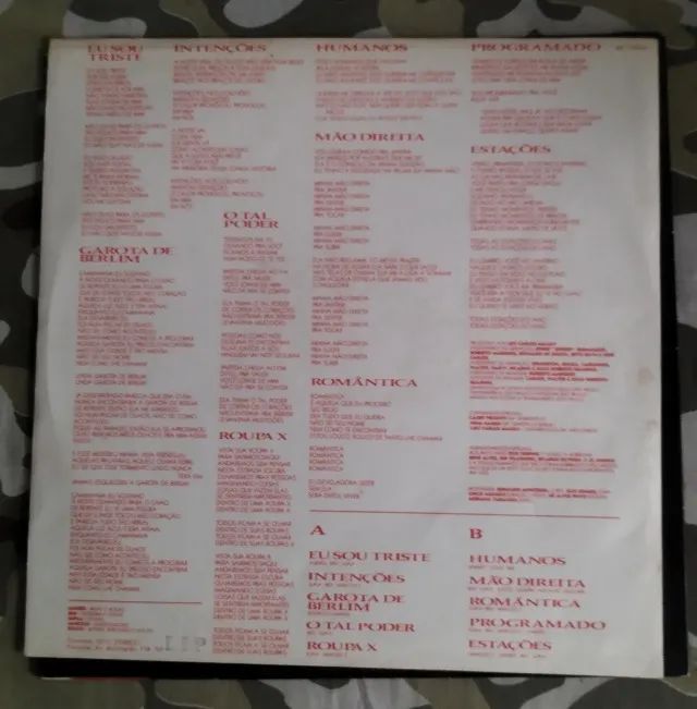 Vinil LP Tokyo - Humanos (1985) New Wave / Post-Punk / Supla - Foto 3