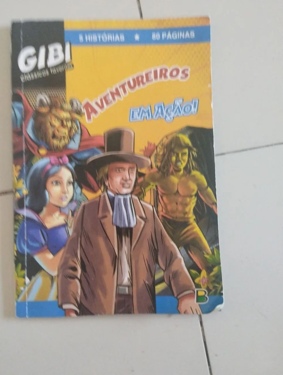 Gibi aventureiros com 5 histórias