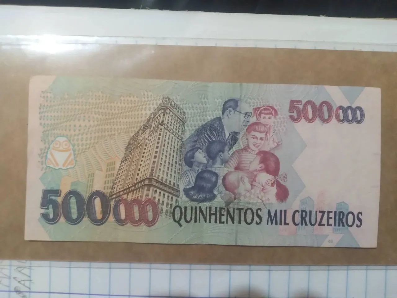 SET 19 - 2 CÉDULAS CRUZEIROS E CRUZEIROS REAIS - Foto 2