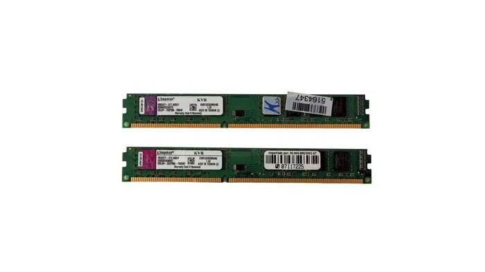 Kit 8gb memória para pc Kingston (2x4gb) - Foto 4