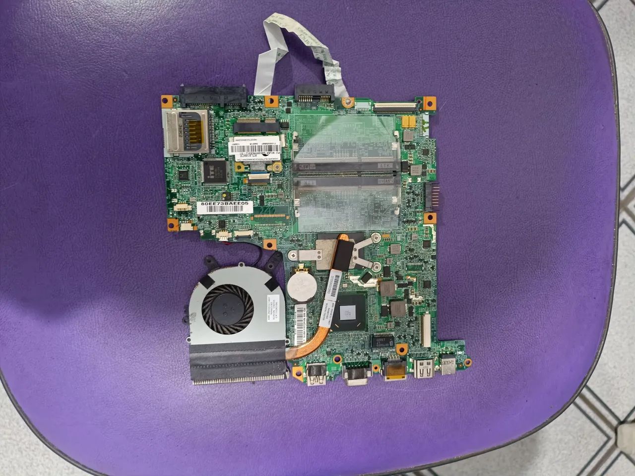 Placa mãe para  notebook positivo Intel core i3 de 3a geração funcionando perfeitamente  - Foto 3