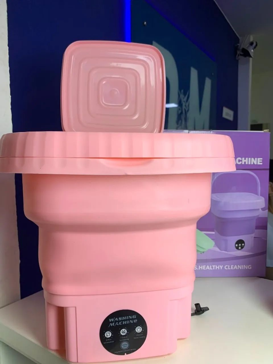 Mini Lavadora Dobrável Multifuncional - Foto 2